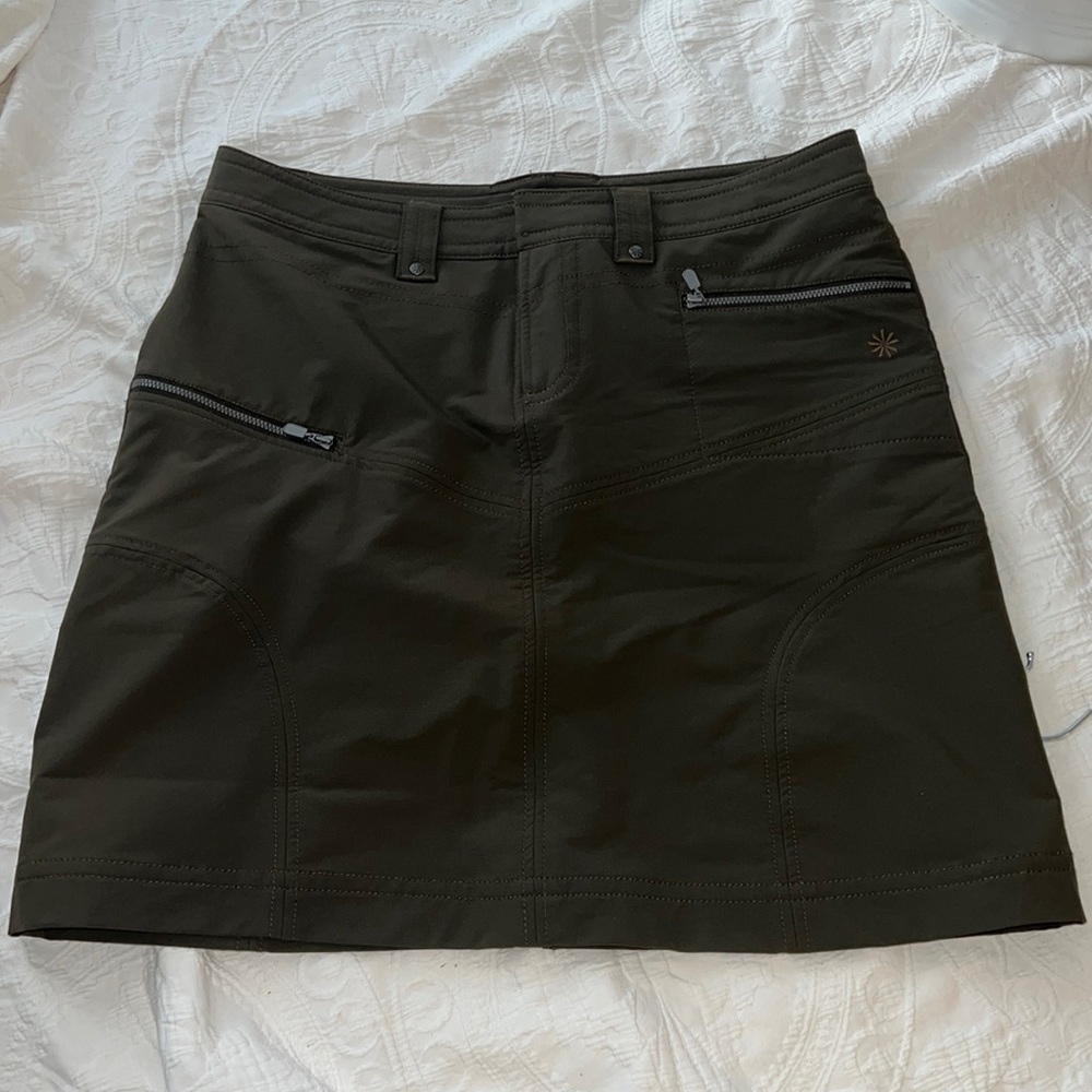 Dark Green Athleta Skirt